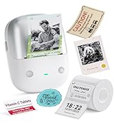 NIIMBOT B2 PRO Label Maker, 300DPI HD Thermal Label Printer, Support Red -Black Dual Color Printi...
