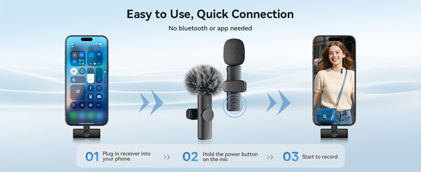 Wireless Microphone for iPhone