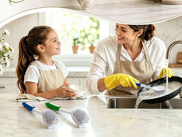 dish scrubber