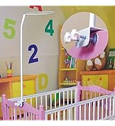 Cdycam Universal Metal Adjustable Mosquito Net Stand Holder Clip-on Baby Bed Mosquito Net Mountin...