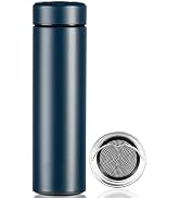 PARACITY Insulated Water Bottle,17 oz Stainless Steel Thermos, Double Wall Vacuum Simple Modern W...