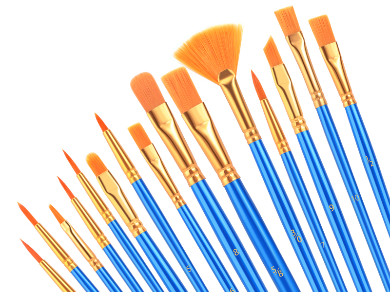 paint brushes