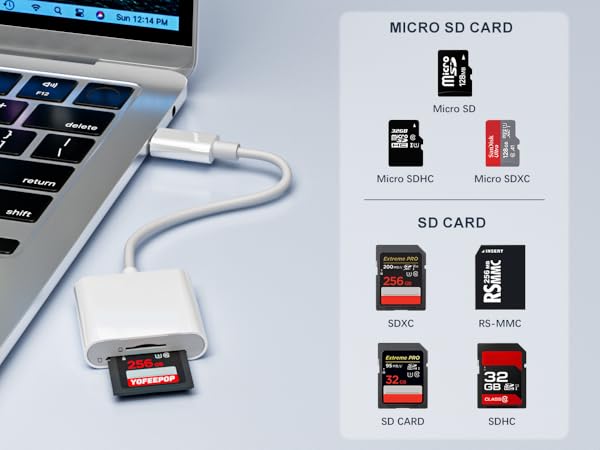 usb c sd card reader