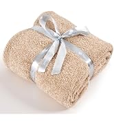 Ailemei Direct Knit Throw Blanket for Bed, Soft Thin Blankets for Sofa, Couch, Camping, Office Ch...