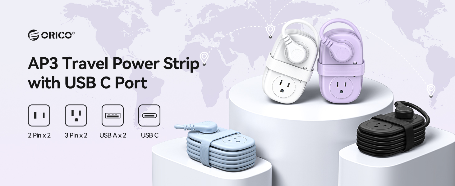 Travel power strip