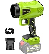 Latrcm Leaf Blower Cordless for MAKITA 21V Battery 1000,000 RPM Handheld Lightweight Patio Cleani...