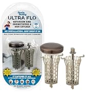 Drain Buddy Ultra Flo- 2 in 1 Bathroom Sink Stopper & Hair Catcher W/Patented Pull Clean Technolo...