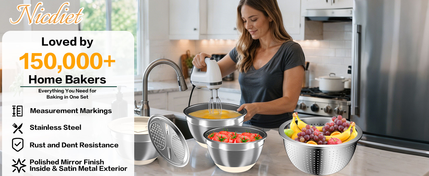 mixing bowls