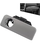 Polcatay Glove Box Latch, Center Console Glove Box Plastic Rustproof Handle, Snap Fit Perfect Mat...