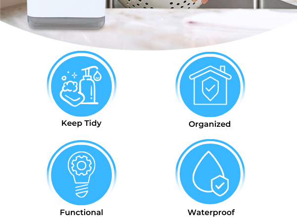 kitchen sink organizer