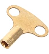 HOMSFOU Exhaust Valve Key Radiator Bleed Key for Central Heating Systems Lightweight Metal Valve ...