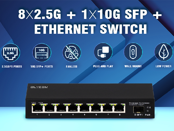 8port 2.5G switch