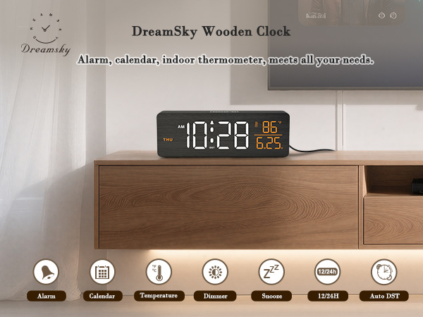 Wooden Clock