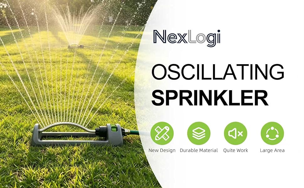 oscillating sprinkler