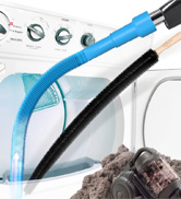 Holikme 2 Pieces Dryer Vent Cleaner Kit, Dryer Lint Vacuum Attachment and Flexible Dryer Lint Bru...