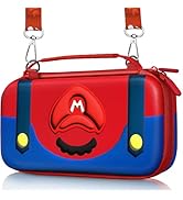 Gurgitat for Nintendo Switch 2 Carrying Case - Red Blue Cute Cool Design with Handle and Strap fo...