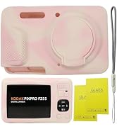 SZHSYJY Case for Kodak PIXPRO FZ55,FZ55 Accessories,Soft Silicone Protective Case Removable Lens ...
