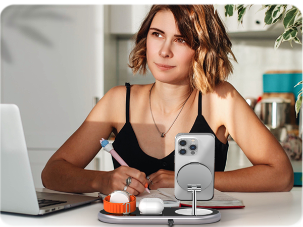 iphone charging station