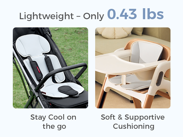 momcozy breathable stroller seat liner
