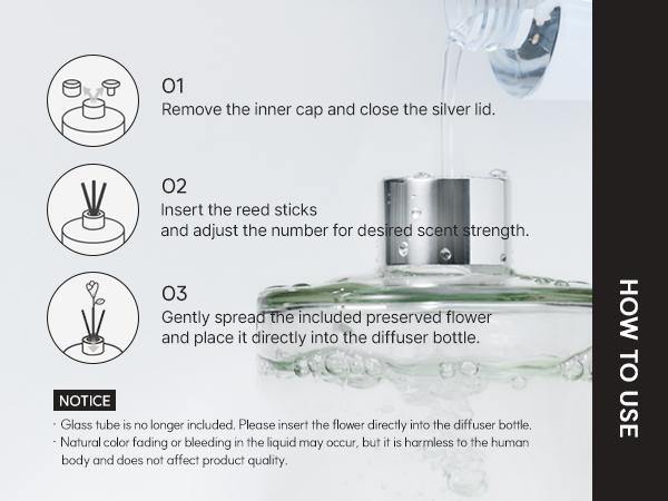 flower reed diffuser