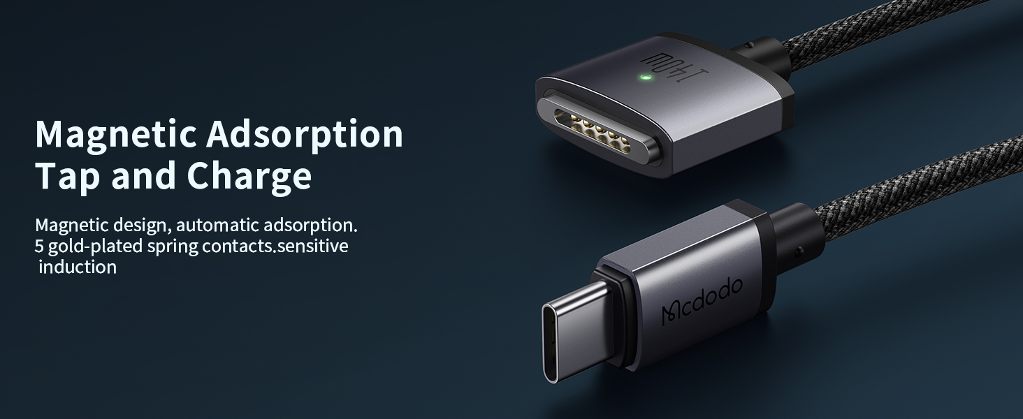 USB C to Magnetic 3 cable 140W USB C to Mag safe 3 cable 6ft charger adapter power