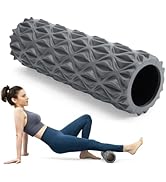 Zmarthumb Foam Roller, 15inch Deep Tissue Massager for Muscle Massage, Myofascial Trigger Point R...