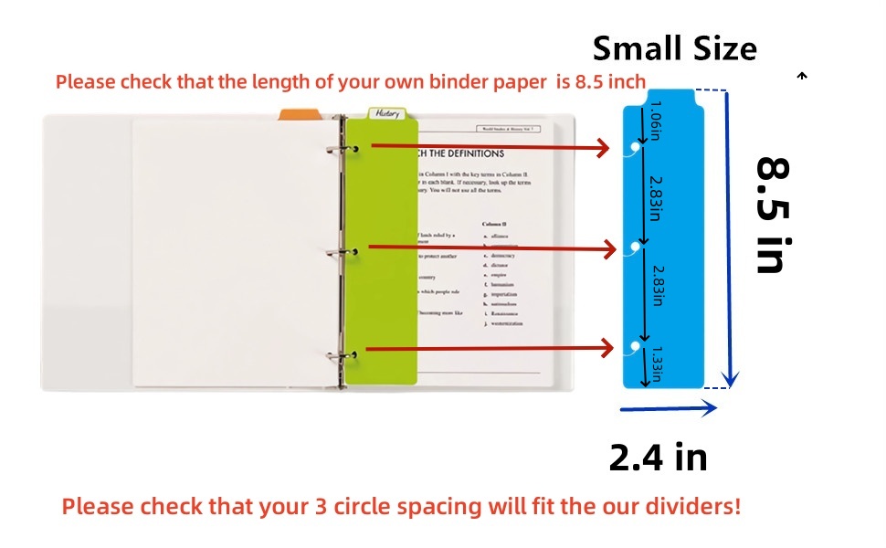 Binder Bookmark