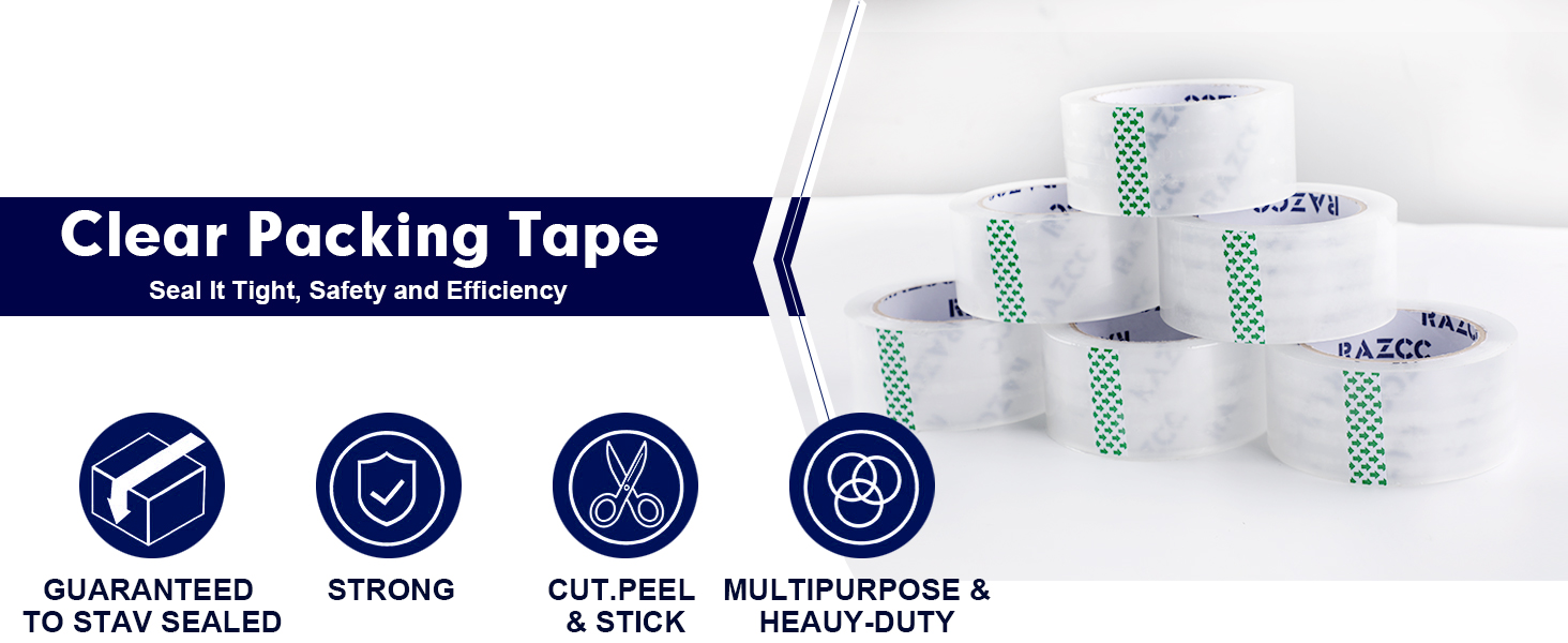 clear packing tape