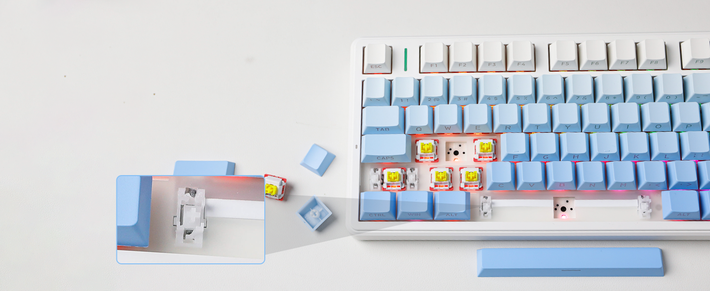 F99 wireless gaming keyboard