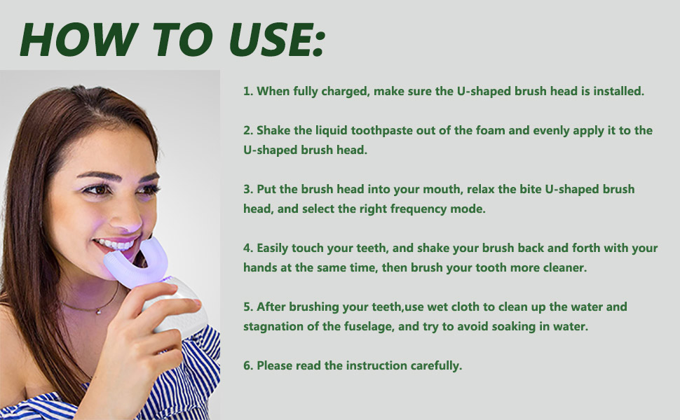 Ultrasonic Automatic Toothbrush