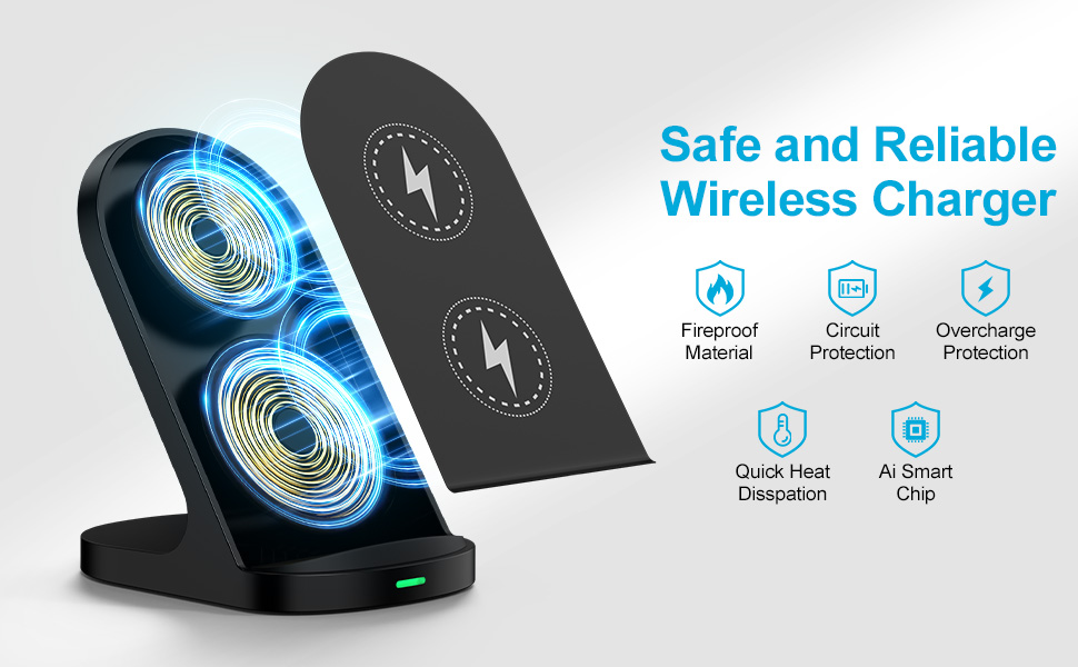 V06 wireless charger stand 4
