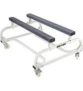 VEVOR Jet Ski Dolly, Adjustable Width Jet Ski Moving Dolly with Four Casters & Two Brakes, Heavy ...