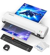 9 Inch Laminator Machine with Hot & Cold Modes, Portable Thermal Laminator A4 with ABS Jam Releas...