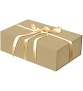 Luxury Large Gift Box 13.8x9x4.3 Inches Storage Box Ribbon Magnetic Closure for Luxury Packaging ...