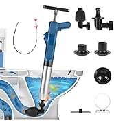 NIOSAVM toilet plunger tool,drain clog remover, used for air plunger toilet, kitchen, bathroom ai...