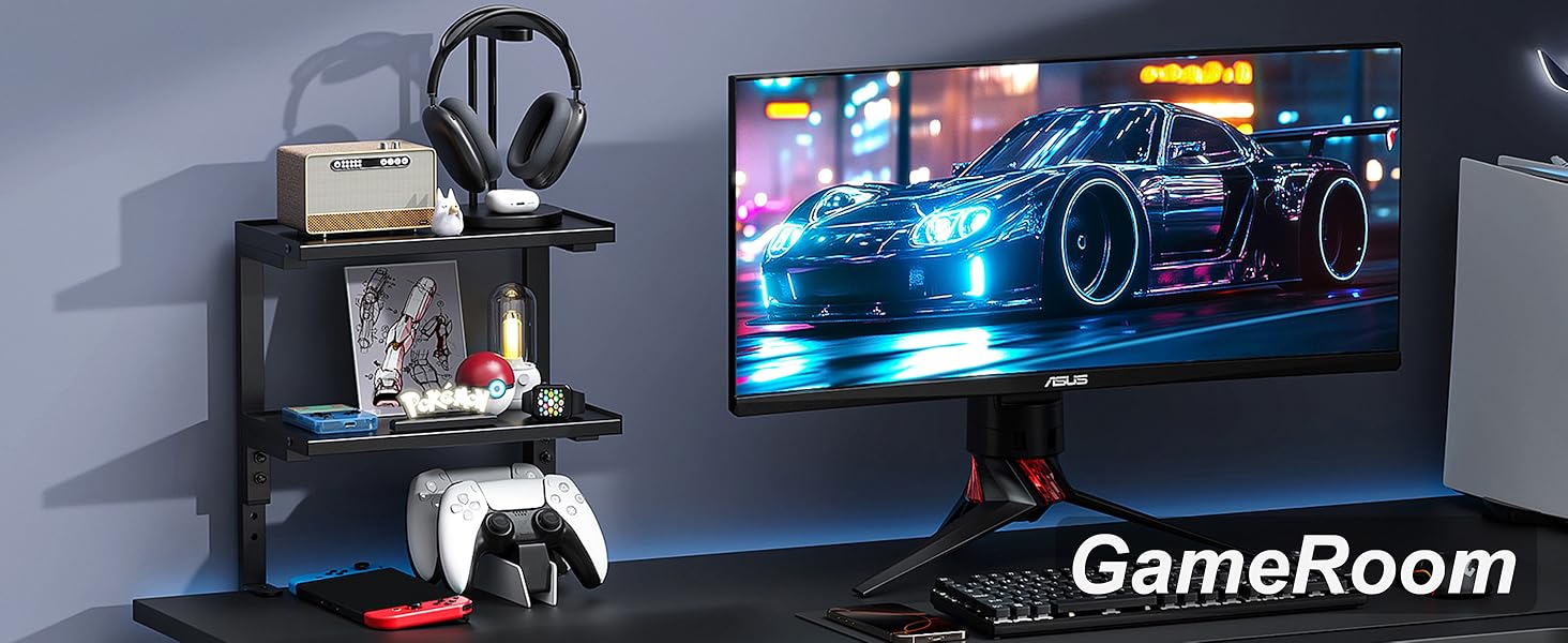 desk shelves