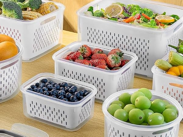 fruit storage containers for fridge