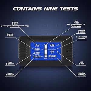 DC multifunction contain 9 tests