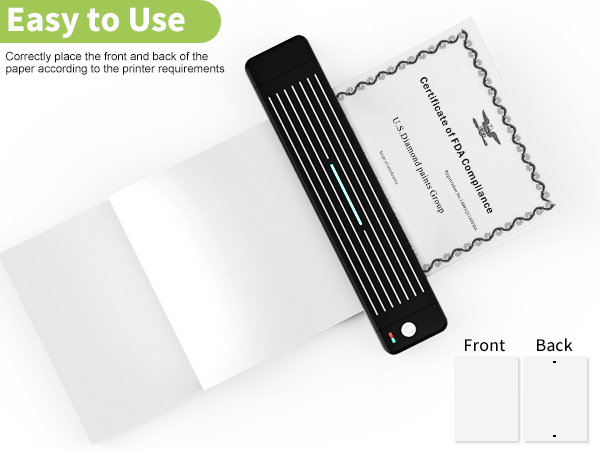 Thermal printer paper 8.5 x 11