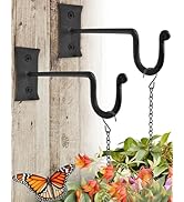 Hooks for Hanging Plants (2 Pack) Perfect for Hanging Planters for Indoor Plants or Outdoor Plant...