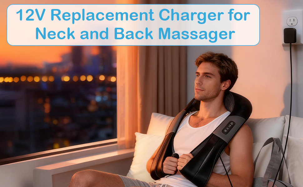 for Nekteck Neck Massager Charger