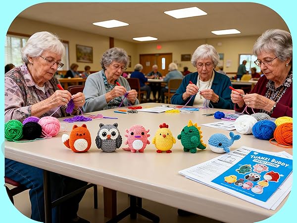 crocheting