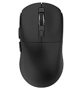 Gizdot Bluetooth Wireless Mouse for MacBook/Laptop/Mac - Silent Ergonomic Multi-Device Receiver R...