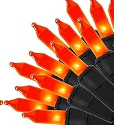 Orange Halloween String Lights