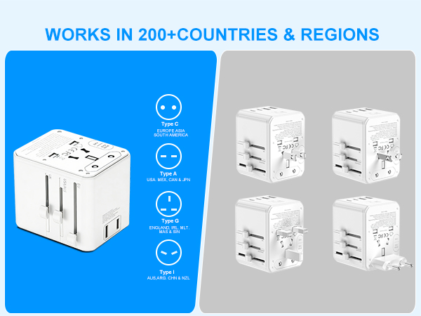 Universal Travel Adapter 25W