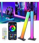 Smart LED Light Bars, Auplf Ambient Lighting Gaming Lights with Music Sync and Bluetooth, App Rem...
