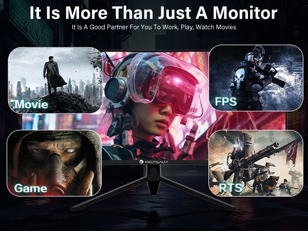 34 4k 165hz Monitor-Black