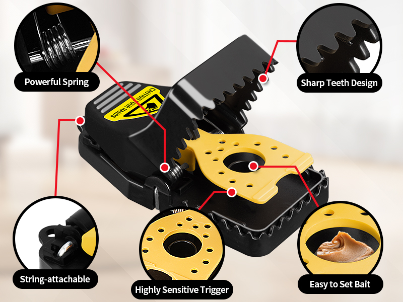 Quick Effective Sanitary Safe Mousetrap Catcher