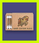 Baby Bamboo Cotton Swabs