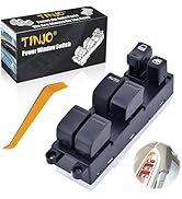 TINJO Front Left Drive Side Power Window Master Control Switch Button Compatible with Nissan Sent...